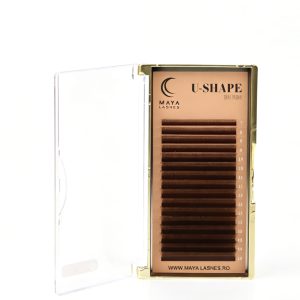 Extensii gene U-SHAPE Dark Brown